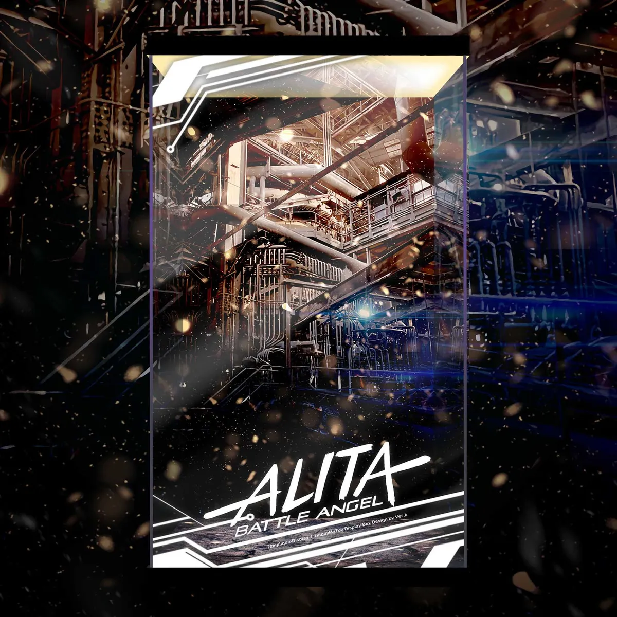 香港 解放玩具 P1 Studio Alita 銃夢專用展示箱