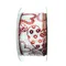 19082019302 紅愛心情人節織帶 -38mm (Red Hearts Ribbon -38mm)