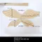 TR337-GOLD 天使的羽翼大/小金色配件 2入  (TR337-GOLD Wings Die Cut)