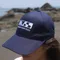 Ocean Vibes Surf Logo Hat