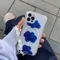 Byemypie －Lazy Bear藍色的熊：Magsafe手機殼（iPhone12-15部分系列/S24）