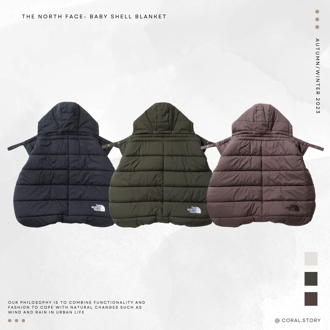 The North Face Baby Shell Blanket 保暖毯羽絨防潑水嬰兒斗篷NNB72301