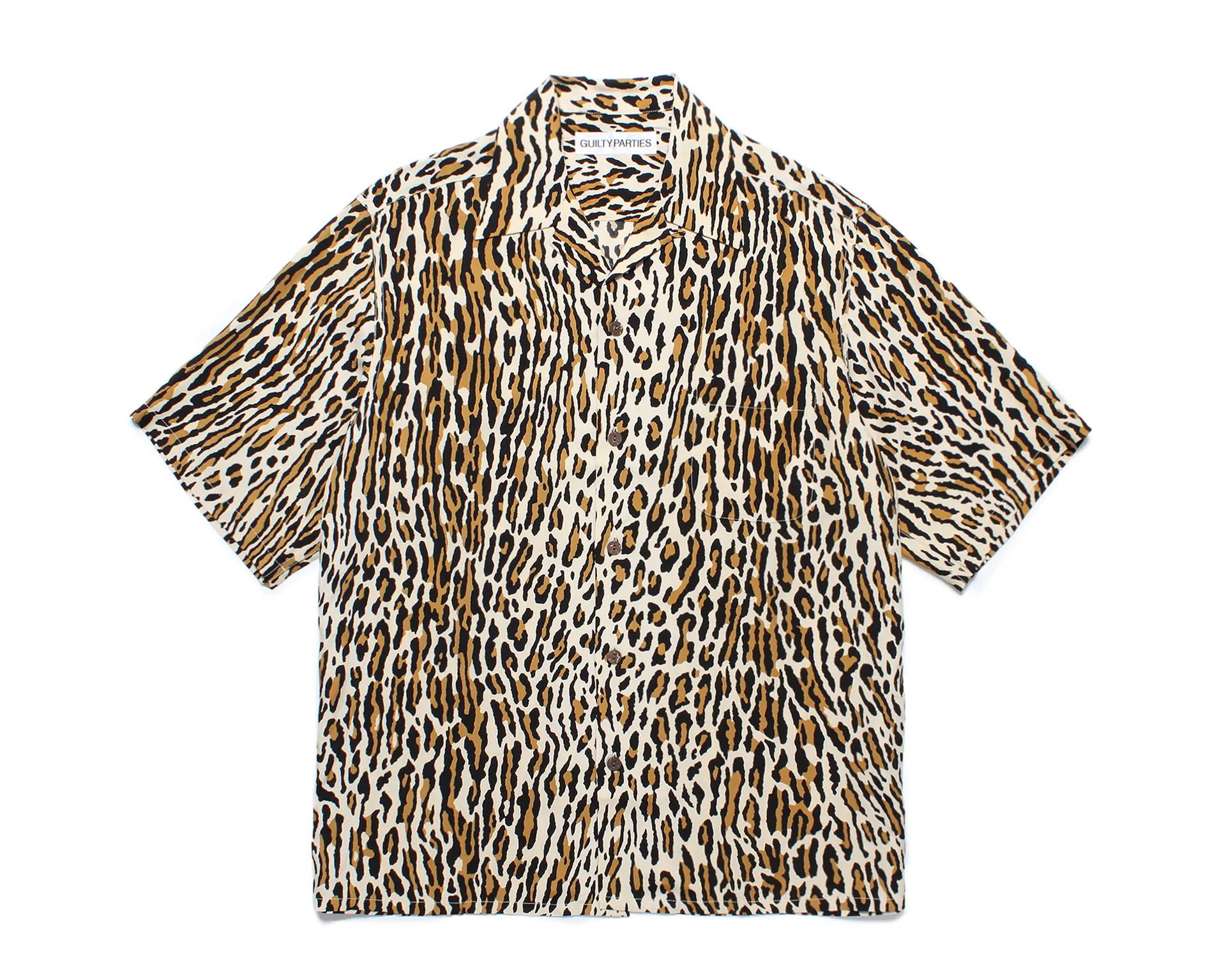 WACKO MARIA｜2024SS LEOPARD HAWAIIAN SHIRT