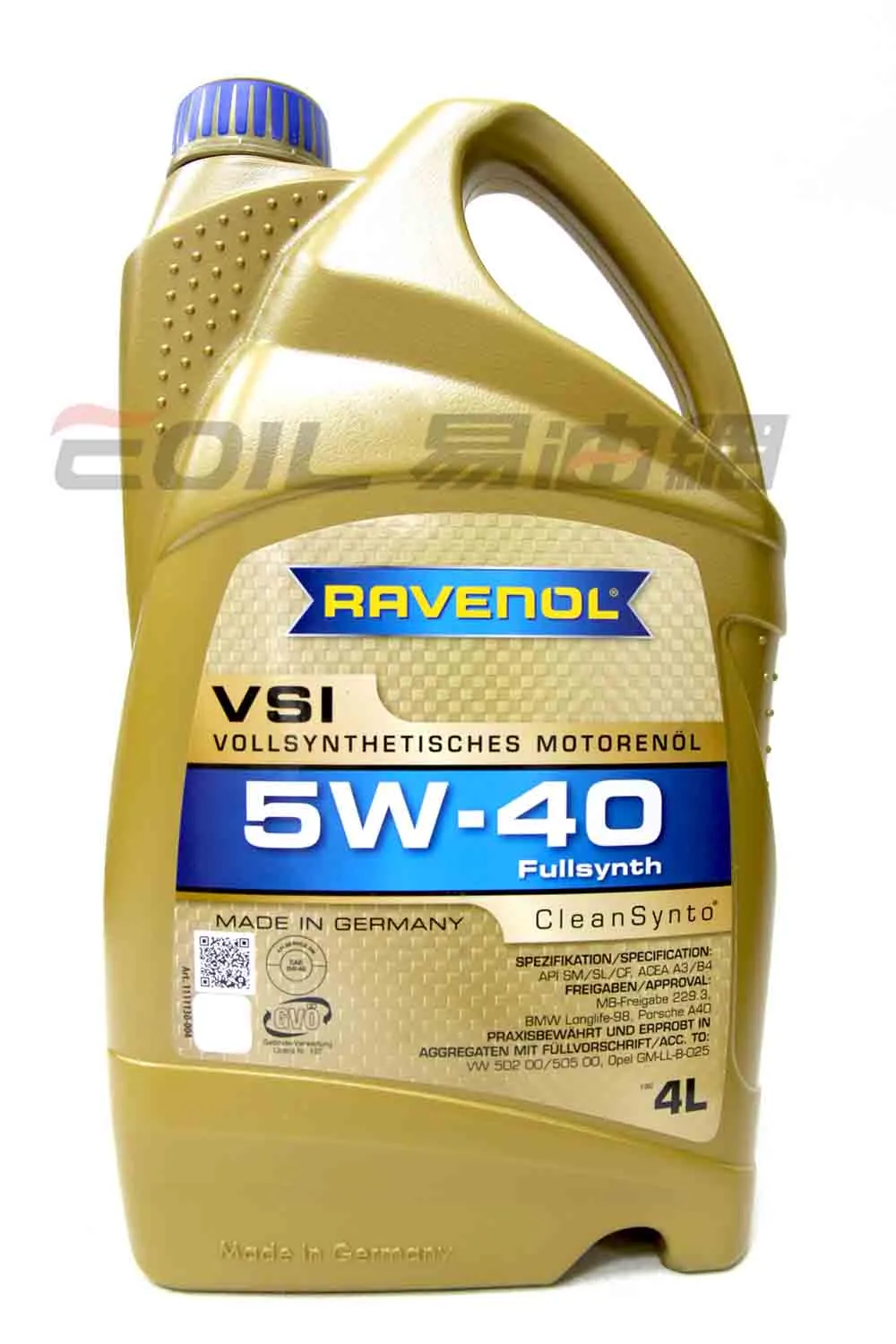 RAVENOL VSI 5W40 4L 全合成機油
