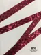 提花緞帶鞋帶15MM ｜ 手提袋緞帶｜ 緞帶指甲扣｜緞帶打扣｜膠頭    (Jacquard shoelace)