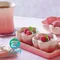 【缺貨】Le Creuset 陶瓷小花小盅 12cm 雪紡粉 (含蓋) #91016700231000