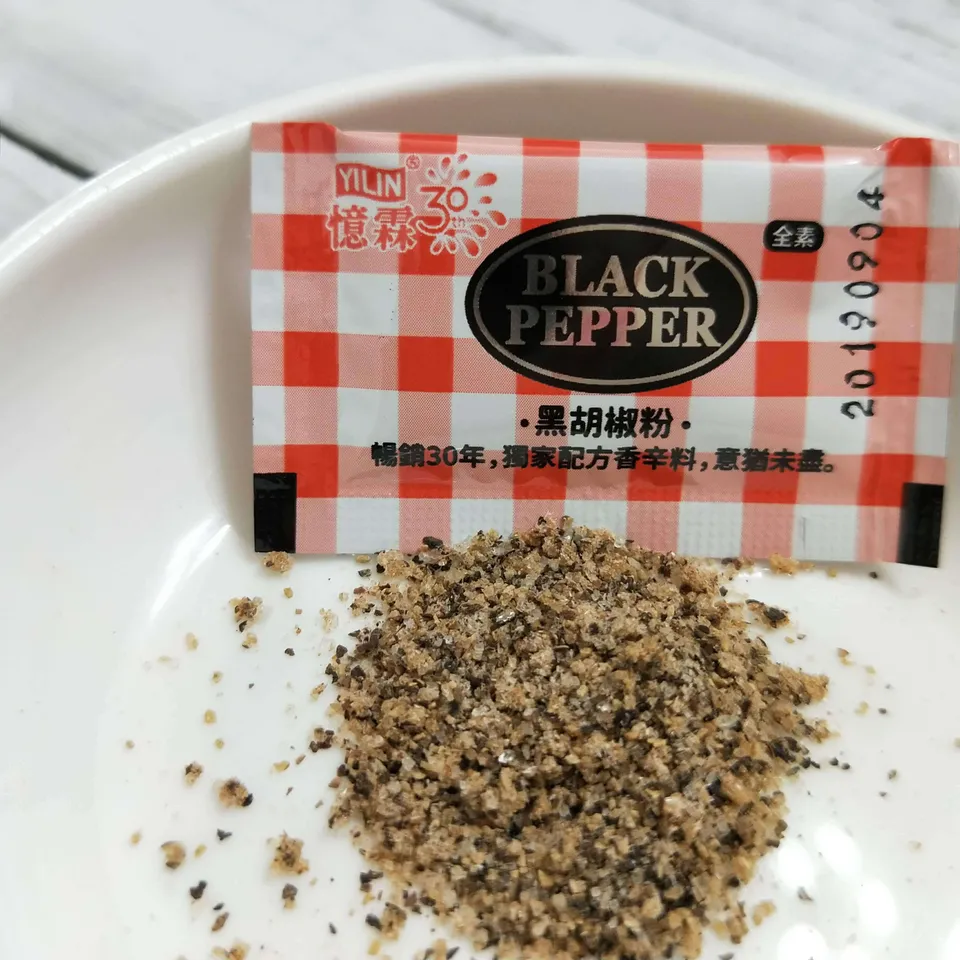 憶霖批發團購萬用黑胡椒粉1g 全素可食小包裝