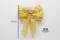 金碧輝煌蝴蝶結(PF148W-2/Golden Brilliance Butterfly Bow) ｜手作｜布置｜金色｜緞帶用途