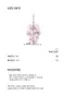 LMR-MINI SSANGNYOUNGEE KEY RING：PINK