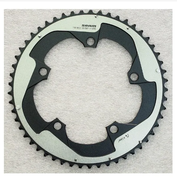 SRAM Red 22 Yaw S3 X-Glide Non-Hidden/Hidden Bolt 53T 2x11 Chainring, 130mm BCD | Australia