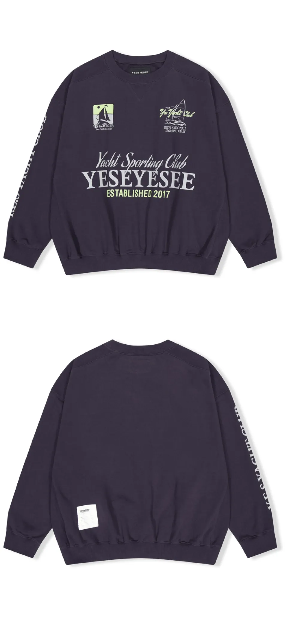 YESEYESEE Y.E.S Yacht Sweatshirt 衛衣SEVENTEEN DINO 李燦同款