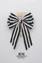 時尚條紋蝴蝶結 (K888/Fashion Stripes Butterfly Bow) ｜手作｜布置｜裝飾｜緞帶用途｜粉色