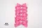 甜心條碼蝴蝶結(K1245-3/Sweetheart Code Bow) ｜條紋｜春天｜手作｜布置｜桃粉色｜緞帶用途｜髮飾