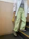 LINENNE－hey dyeing pants (2color)：單色車線直筒褲