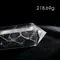 超光高品質雙尖白水晶柱218.69g16.8cm