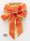 金紅綠意蝴蝶結 (W918G/Red-Gold-Green Butterfly Bow) ｜手作｜布置｜新年｜緞帶用途