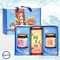 【彰化區漁會】香酥雙醬禮盒(魩仔魚醬280克x1瓶/鮭魚酥300克±5%x1罐/小管醬280克x1瓶/盒)(含運)