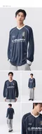 【24FW】Codegraph 國家隊V領長袖上衣(深藍)