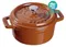 Staub 圓形鑄鐵鍋 24cm 黑色/石墨灰/櫻桃紅/芥末黃/皇冠藍/肉桂橘/羅勒綠/石榴色