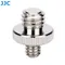 JJC鋼製1/4" male to 3/8" male螺牙轉接器GM1438(公1/4吋和公3/8吋互轉;將母1/4"螺孔轉成公3/8"螺牙)M2轉M3