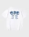 【22SS】 mahagrid 貓咪Logo骰子短袖上衣（白）