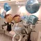 氣球佈置：土耳其藍LOVE佈置組 [DM450001]