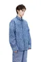 【23SP】 INXX 印記圖案襯衫外套 (藍)