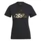 (女)【愛迪達ADIDAS】LOGO W GFX TEE SS2 短袖T恤-黑金 HB7127