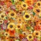 【Lauren Wan 設計師｜網購獨家】 Sunlit Garden 暖陽花落系列：復古繁花盛宴・質感印花布(棉布)