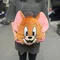 《 現貨 》Tom & Jerry 湯姆貓與傑利鼠 12吋大頭抱枕 (一組免運)