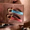 Pueblo 黃銅馬蹄扣 磨砂皮鑰匙圈・客製化設計