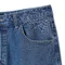 【22FW】 mahagrid 蜘蛛網造型牛仔褲（藍）