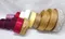 【整箱販售】節慶織帶63MM(2-1/2英吋寬、含鐵絲)/紅色/粉紫色/金色/酒紅色/閃蔥/亞麻色/特惠價/聖誕節/黃色