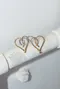 【🇯🇵日選物】GOLDY｜drawing heart earrings（耳針/耳夾）