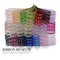 K729-15 中雙五彩緹花跳格雪紗帶15mm (K729-15 Checkered Center Organza Ribbon -15mm)