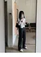 Slowand made－today denim紋理刷色直筒牛仔褲：4 size（有加長版本）
