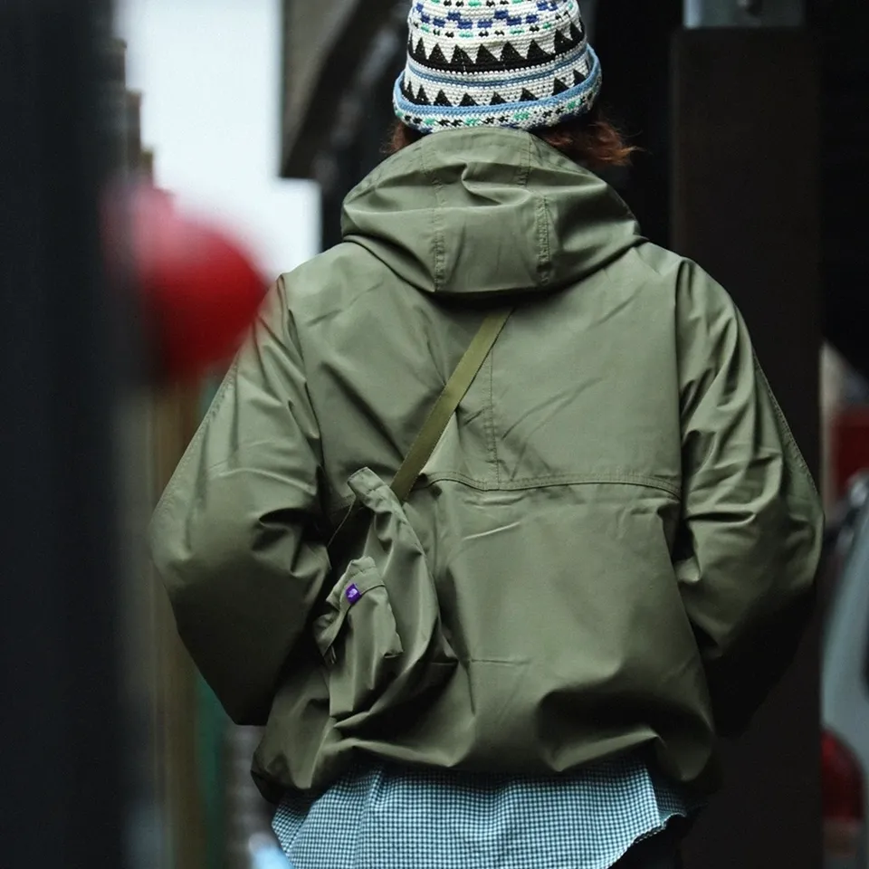 THE NORTH FACE MOUNTAIN WIND MULTI BAG 紫標小包