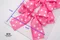糖霜樂章蝴蝶結(PR154-1-PTM064/Frosting Melody Bow) ｜點點｜粉色｜手作｜布置｜春天｜緞帶用途｜髮飾｜復活節
