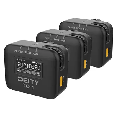 DEITY Timecode Box Kit TC-1 Kit 片場級別時碼同步產生器套組3入