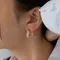 雅緻珍珠｜Ｃ型耳環