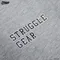 【StruggleGear】美式造型字母短TEE「麻灰」82217