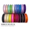 K854-15 中尼龍雙叉緹花雪紗帶 15mm (K854-15 Satin Middle Sheer Wired Ribbon -15mm)