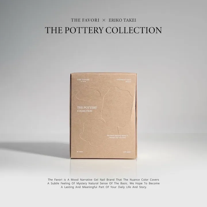 THE FAVORI x TAKEI ERIKO THE POTTERY凝膠6色