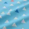 簡約系列抱枕(50x50cm)三角迷蹤/藍