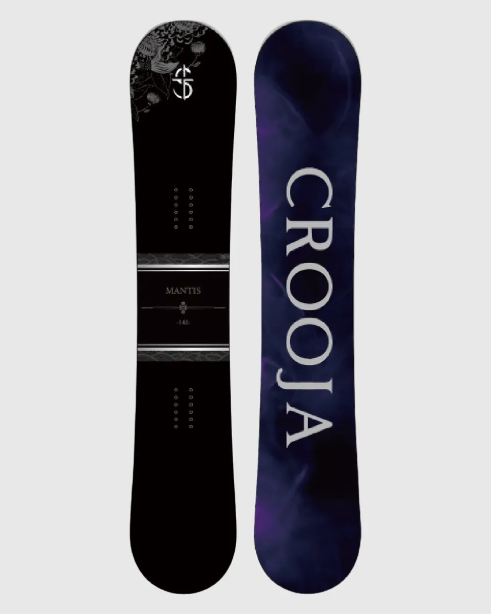 滑雪板] CROOJA SNOWBOARD 24/25 Mantis HYBRID Camber / 148~156