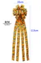 金黃南瓜蝴蝶結 (KF4331GC-13-183/Golden pumpkin Bow) ｜手作｜布置｜裝飾｜大蝴蝶結｜萬聖節｜拷克｜鐵絲邊