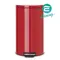 【缺貨】BRABANTIA PEDAL BIN FLATBACK 腳踏式垃圾桶 紅色 #484988