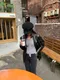 [femme] boyfriend leather jacket
