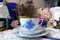 HEREND - CHINESE BOUQUET BLUE 21件組不分售 (含茶杯組 糖罐 牛奶壺 茶壺) 意者私訊