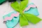 微光漣漪蝴蝶結(Gleam Ripple Series Bow)｜寶藍色｜S型帶｜深綠色｜裝飾｜緞帶用途｜粉色｜織帶｜萬聖節